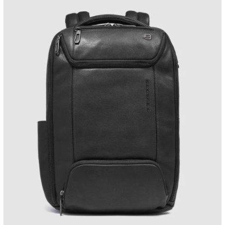 ZAINO PORTA COMPUTER E PORTA IPAD IN PELLE 14"