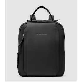ZAINO DONNA PORTA COMPUTER IN TESSUTO E PELLE
