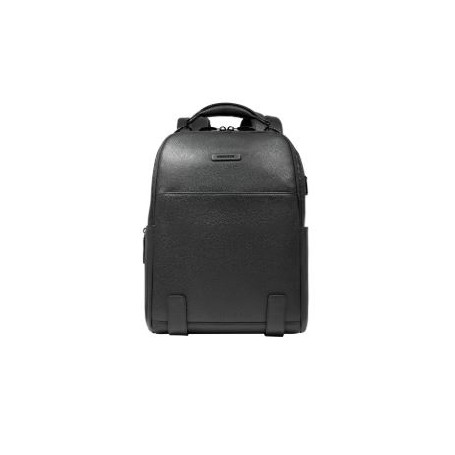 ZAINO COMPATTO PORTA COMPUTER IN PELLE 14"