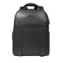 ZAINO COMPATTO PORTA COMPUTER IN PELLE 14"