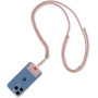 CORDINO PORTA CELLULARE-ROSE GOLD 