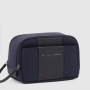 BEAUTY CASE UOMO IN TESSUTO E PELLE 