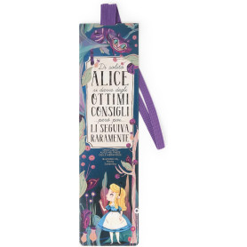 SEGNALIBRO - BOOKMARK - ALICE IN WONDERD 