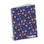 QUADERNO MAXI SPIRALATO GLI IMPERDIBILI PATTERN RIGO5MM