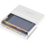 MATITE COLORATE ACQUERELLABILI +ACCESSOR MINA 3.3MM STUDIO BOX FABER-CASTELL