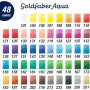 MATITE COLORATE ACQUERELLABILI MINA3.3MM CONF.48PZ IN LATTA FABER-CASTELL