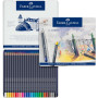 MATITE COLORATE GOLDFABER CONF.24PZ MINA 3.3MM IN LATTA FABER-CASTELL
