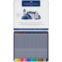 MATITE COLORATE ACQUERELLABILI CONF.24PZ MINA 3.3MM IN LATTA FABER-CASTELL
