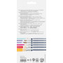 PENNELLI CON SETOLE SINTETICHE CONF.6PZ FABER-CASTELL