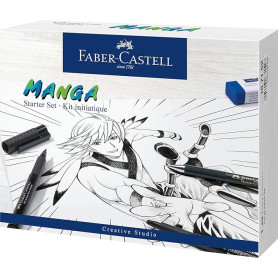 SET CREATIVE MANGA STARTER FABER-CASTELL