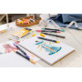 SET CREATIVE DUAL MARKERS SKETCH FASHION CONF.6PZ FABER-CASTELL