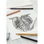 SET CREATIVE CHARCOAL SKETCH CONF.7PZ FABER-CASTELL