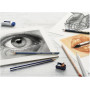 SET CREATIVE CHARCOAL SKETCH CONF.7PZ FABER-CASTELL