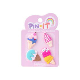 SPILLETTE DECORATIVE PIN-IT CONF. 4PZ COLOURBOOK