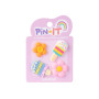 SPILLETTE DECORATIVE PIN-IT CONF. 4PZ COLOURBOOK