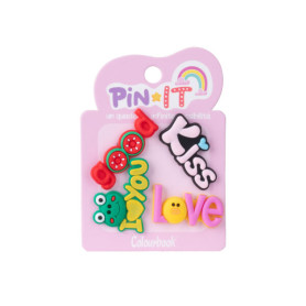 SPILLETTE DECORATIVE PIN-IT CONF. 4PZ COLOURBOOK