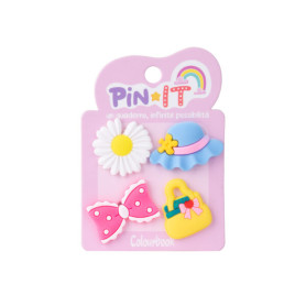 SPILLETTE DECORATIVE PIN-IT CONF. 4PZ COLOURBOOK