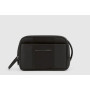 BEAUTY CASE UOMO IN TESSUTO E PELLE 