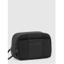 BEAUTY CASE UOMO IN TESSUTO E PELLE 