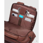 ZAINO GRANDE PORTA COMPUTER IN PELLE 15,6"