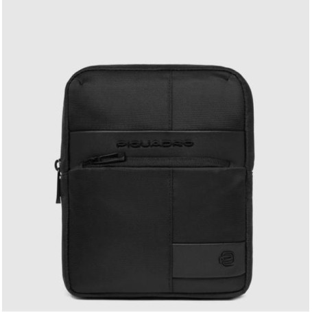 BORSELLO PORTA IPAD MINI IN NYLON E PELE 