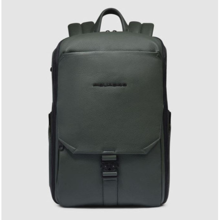 ZAINO PORTA COMPUTER IN PELLE 14"