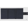 PORTAFOGLIO TRIFOLD COMPATTO IN PELLE CON PORTAMONETE