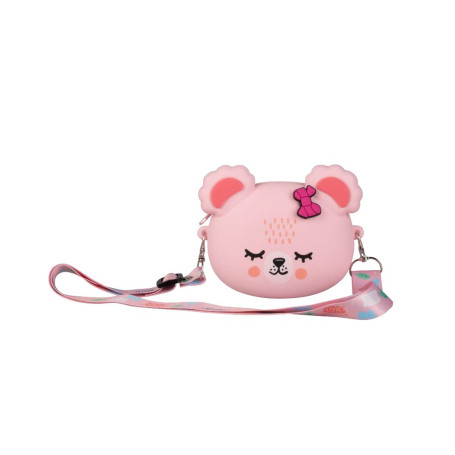 BORSETTA IN SILICONE C/TRACOLLA PINK ALWAYS BAG COLOURBOOK