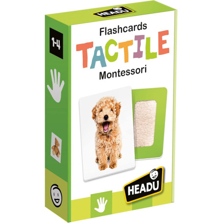 FLASHCARDS TACTILE MONTESSORI HEADU