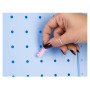 CARTELLINA A4 C/ELASTICO IN PPL PIN-IT ANGEL BLUE COLOURBOOK