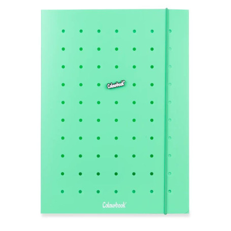 CARTELLINA A4 C/ELASTICO IN PPL PIN-IT IRISH GREEN COLOURBOOK