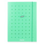 CARTELLINA A4 C/ELASTICO IN PPL PIN-IT IRISH GREEN COLOURBOOK
