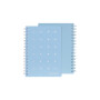 QUADERNO SPIRALATO PIN-IT 5MM CELESTE COLOURBOOK
