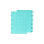 QUADERNO SPIRALATO PIN-IT AZZURRO 1RIGO COLOURBOOK