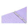 RACCOGLITORE AD ANELLI A/4 IN PPL PIN-IT VIOLET COLOURBOOK