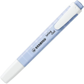 EVIDENZIATORE STABILO SWING COOL PASTEL AZZURRO GHIACCIO