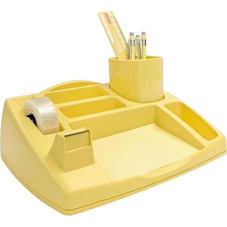 ORGANIZER DESK OLIVER GIALLO PASTELLO ARDA