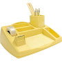 ORGANIZER DESK OLIVER GIALLO PASTELLO ARDA