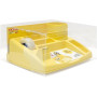 ORGANIZER DESK OLIVER GIALLO PASTELLO ARDA