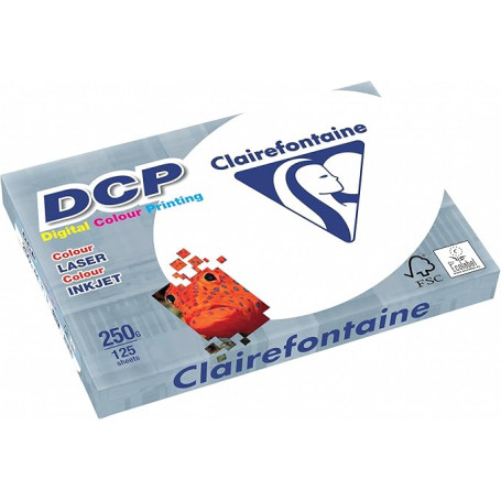 RISMA CARTA A/4 DCP GR.250 FG.125 CLAIREFONTAINE