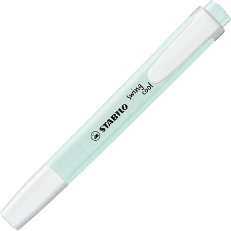 EVIDENZIATORE STABILO SWING COOL PASTEL AZZURRO CARTA DA ZU