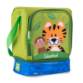 BORSETTA LUNCH BAG JOY KIDS GIUNGLA COLOURBOOK