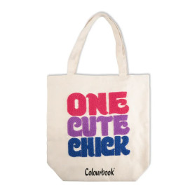 TOTE BAG - CHICK COLOURBOOK 