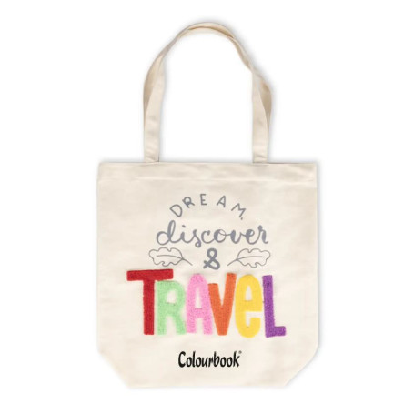 TOTE BAG - TRAVEL COLOURBOOK 
