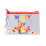 BUSTINA IN PVC SOFT BUBBLE WORRY LIVE MORE COLOURBOOK