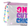 BUSTINA IN PVC SOFT BUBBLE ONE CUTE CHICK COLOURBOOK