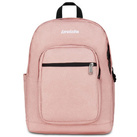 ZAINO PLAIN INVICTA SHINE ROSA 