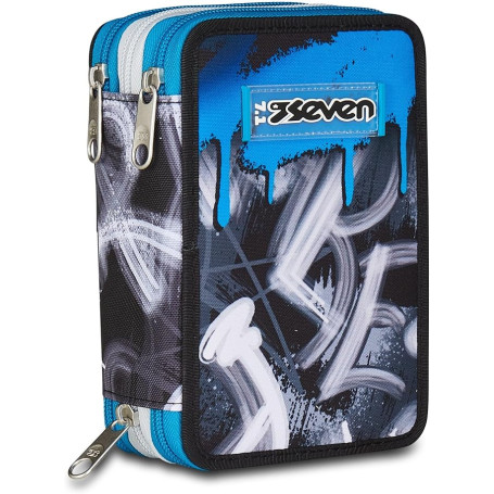 ASTUCCIO TRE ZIP SEVEN QUICK GRAFFITI 