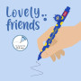 PENNA GEL LOVELY FRIENDS-MONSTER LEGAMI