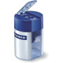 TEMPERAMATITE DUE FORI CON CONTENITORE ROSSO STAEDTLER